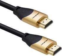 Hdmi kabelis v2.1 īpaši ātrdarbīgs 8k | 60hz | 28awg | 3m zelts
