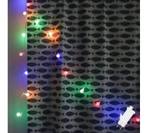 myCozyLite Multicolour LED Globe Fairy Lights, 100 spuldzes, 10 m pasaku gaismas ar kontaktdakšu kāzu ballītei, svētkiem, iekštelpām, ārtelpām, Ziemassvētkiem, festivāliem, balkonam, savienojams, 8 režīmi, taimeris