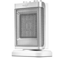 Cecotec Ready Warm 6100 Keramiskais rotējošais sildītājs 1500 W keramiskais sildītājs ar oscilāciju, siltuma un aukstuma funkciju, 3 darbības režīmi, regulējams termostats, slīpuma sensors, 20 m2