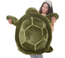 Uposao bruņurupucis, 50 cm zaļa plīša bruņurupucis rotaļlieta, liela plīša rotaļlieta, pildīta rotaļlieta, mīksts spilvens, Ziemassvētku dāvanas bērniem, meitenēm