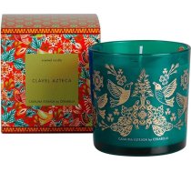 LAMARE aromātiskās sveces, 100% augu izcelsmes svece, stikla sveces, Catalina Estrada Design CERABELLA (Aztek Carnation)