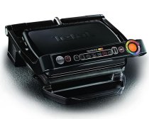 Tefal GC 7128 Optigrill un kontaktgrils, melns, melns