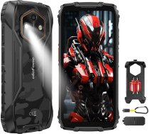 Ulefone RugKing 4 Pro Āra mobilais tālrunis Android 15 AI izturīgs viedtālrunis, 10200 mAh akumulators, 16GB + 256GB/SD-2TB, Octa-Core 48MP 6,56 collu 120Hz, 120LM super lukturis/3 karšu slots/IP68/IP69K/OTG/NFC/GPS