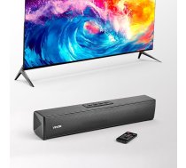 VEVOR Soundbar Smart TV, 2.0 kanālu, 450 mm kompakts TV skaļrunis projektoram, Bluetooth AUX ports, tālvadības pults, 80 W surround skaņas sistēma datoram, mājas kinozāles audioiekārta