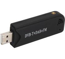RTL2832U USB DVB-T FM SDR Dongle Stick digitālās TV uztvērējs DAB uztvērēja lietotājiem ar reāllaika video ierakstīšanu un daudzvalodu atbalstu