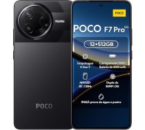 Xiaomi Poco F7 Pro 5G 12GB/512GB melns (melns) Dual SIM