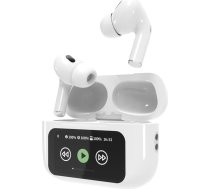 Gembird TWS-LCD-ANC-01-W HiFi In-Ear austiņas Bluetooth® Stereo White