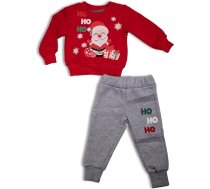 Amdrabola Ziemassvētku bērnu komplekts, Unisex, Priecīgus Ziemassvētkus, 2 gabalu un 3 gabalu komplekti, ar garām piedurknēm, Bodysuit apģērbs, Romper pidžama, 0-24 mēneši