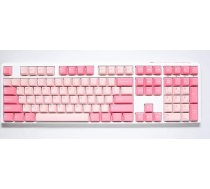 Ducky One 3 Gossamer Pink Hotswap Double Shot PBT Quack Mehāniskā tastatūra Cherry MX Silver