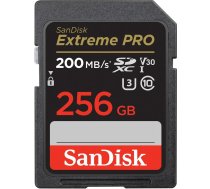 Atmiņas karte extreme pro sdxc 256gb 200/140 mb/s v30 uhs-i