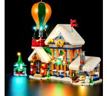 GEAMENT LED gaismas komplekts, kas saderīgs ar Lego Santa Post Office (Santa's Post Office) Icons 10339 konstruktora klucīšu modeli (modeļa komplekts nav iekļauts)