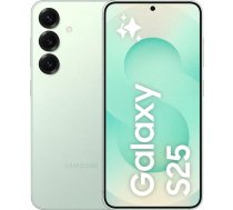 Samsung Galaxy S25 AI viedtālrunis ar Galaxy AI, bez līguma, mobilais tālrunis ar Android, 12 GB RAM, 256 GB atmiņa, 50 MP kamera, piparmētra