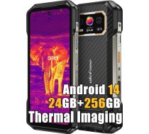 Ulefone Armor 27T Termiskais āra tālrunis bez līguma ar termokameru, MTK G99 24GB + 256GB/2TB āra viedtālrunis, 64MP + 50MP, 10600mAh bezvadu uzlāde, 6,78 collu FHD+