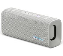 Sony ULT Field 3 pārnēsājamais Bluetooth skaļrunis ar ULT Power Sound, 24 stundu akumulators, IP67, ūdensizturīgs, putekļizturīgs, triecienizturīgs, noņemama plecu siksna, kompakts, tumši balts