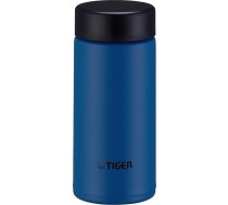 Tiger ūdens pudele 201,1 g (200 ml) skrūvējamā kausa pudele Nerūsējošā tērauda pudele Vakuumizolācijas flakons karsta un auksta uzglabāšanai karstā un aukstā veidā lietošanai mājās Tumbler Sea Blue MMP-W020AP