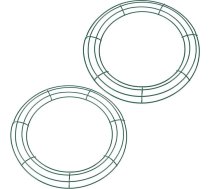 Ziemassvētku vainagu gredzeni, metāla vainagu rāmis, liels apaļš stiepļu vainagu rāmis Ziemassvētku vainagam, gredzena pamatne, kāzu vainags, gredzens, dārzs, mājas piederumi, DIY amatniecība