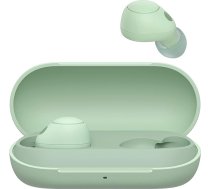 Sony WF-C700N bezvadu, Bluetooth, trokšņu slāpēšanas austiņas (mazas, vieglas, Bluetooth daudzpunktu savienojums, IPX4, līdz 20 stundu akumulatora darbības laiks, ātrā uzlāde, iOS un Android), zaļas krāsas