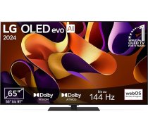 LG OLED65G49LS televizors 65 collu (165 cm) OLED evo televizors (α11 4K AI procesors, webOS 24, Dolby Vision, līdz 120 Hz) [2024. gada modelis]