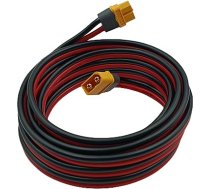 YIMIKEDAYA XT60 pagarinātāja kabelis 12AWG XT60 pagarinātājs no vīrieša uz sievieti, saderīgs ar EcoFlow Powerstation 3M