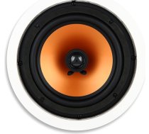 Micca M-8C 2 Way apaļais griestu skaļrunis, 9,4" diametrs, visa mājas audio, mājas kinozāles, iekštelpās vai slēgtā ārējā apgaismojumā, 8" zemfrekvences skaļrunis, 1" augstfrekvences skaļrunis, balts, krāsojams,