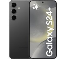Samsung Galaxy S24+ AI viedtālrunis, Android mobilais tālrunis bez līguma, 12 GB RAM, 512 GB atmiņa, 50 MP kamera, ilgs akumulatora darbības laiks, Onyx Black