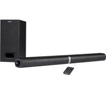 Medion 2-in-1 konvertējams Bluetooth TV skaņu panelis ar zemfrekvences skaļruni (2.1 skaņu panelis, līdz 2 x 30 W 60 W zemfrekvences skaļrunis, sienas stiprinājums, NFC, HDMI ARC ar ECC, AUX, optiskais ieeja)