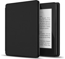 TNP futrālis Kindle Paperwhite - plāns un viegls viedā vāciņa futrālis ar automātisku miega režīmu un modināšanu jaunajam Amazon Kindle Paperwhite, piemērots visām 2012., 2013., 2015. un 2016. gada versijām (melns)