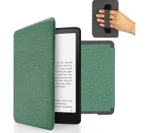 MyGadget futrālis Kindle Paperwhite 12. paaudzes [2024 - SA569P - 7 collas] ar siksniņu un automātiskās miega | modināšanas funkciju - flip-portfelis tirkīza krāsā