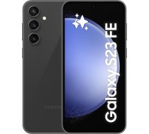 Samsung Galaxy S23 FE FE AI Android viedtālrunis Mobilais tālrunis 5G Simlock bezmaksas bez līguma Mobilais tālrunis 256GB Graphite 3 gadu ražotāja garantija [Ekskluzīvi Amazon] [Vācu versija]