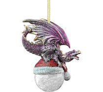 Ziemassvētku eglītes rotājums - Ziemeļpola Ziemassvētku cepure Dragon Holiday Decoration - Sniegpārsliņas Dragon Ball Ornament