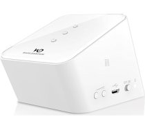 Pārnēsājams Bluetooth skaļrunis ar baltiem dimantiem un kristāliem iPhone 3/3G/3GS/4/4S/5/5S/5C, iPad 2/3/4/Mini/Air, iPod Nano 7. paaudzes, iPod Touchscreen 5. paaudzes, Samsung Galaxy S2/S3/S4, Galaxy Note