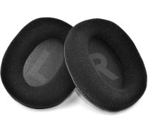 Yaowanguan austiņu spilventiņi Logitech G Pro/G Pro X/G PRO X 2 spēļu austiņām, velūrs, melns, labošanas austiņas, austiņu uzlikas/ausu aizsardzība/ausu kausi 1 pāris