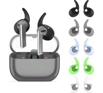 umvowuxa Ohrgehänge für Samsung Galaxy Buds3, Sport-Ohrhörer Deckt Silikon Anti-Slip-Wingtip Galaxy Buds3 Ohrspitzenzubehör, Galaxy Buds 3 Gehäuse(5 Paare/Farbmischung)