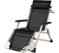Generisch Heavy Duty bezsvara krēsli, pludmales krēsli, sauļošanās krēsli, saliekamie klāja krēsli, klāja krēsli, klāja krēsli, pludmales krēsli, dārza krēsli, kempinga krēsli, super platums 67 cm (krāsa: