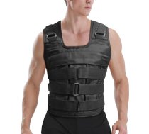 Lixada Regulējams svars Vest Svars jaka Oxford Exercise Svars audums Spēka apmācība 50 kg Max. Slodze (tukša)