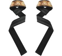 Aproces plaukstas locītavām ar gudru multfilmu skotu govs pacēlāju, 66 cm, neoprēns, polsterēts, spēka treniņiem, svara treniņiem, bodibildingam, fitnesa aprīkojumam