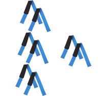 Toddmomy 4 pāri smagās plaukstas atbalsta josta Powerlifting aproces rokas aproces rokas aproces smagumu celšanai Vīrieši pret plaukstas jostas aproces Neslīdošas aizsargājošas jostas fitnesa poliesteris