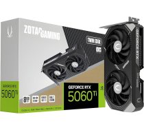 ZOTAC Gaming GeForce RTX 5060 Ti 8GB Twin Edge OC DLSS 4 8GB GDDR7 128 bitu 28Gb/s PCIE 5.0 spēļu grafikas karte, IceStorm 2.0 dzesēšana, SFF-Ready, ZT-B50610H-10M