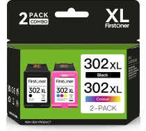 302XL printeru kasetņu komplekts HP 302 Oriģinālo HP 302 printeru kasetņu nomaiņa HP OfficeJet 3831 5230 3830 5220 DeskJet 3630 3630 3636 3638 3639 Envy 4524 4527 4525 4520 4520 4520 4520 455