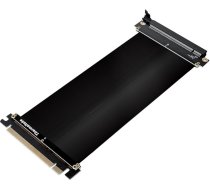 Thermaltake PCI-E 3.0 spēļu datoriem piemērots X16 riser kabelis - melns 200 mm