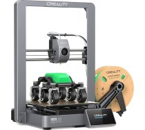 Creality Ender-3 V3 3D printeris, 600 mm/s drukas ātrums, ātra CoreXZ FDM 3D druka, automātiska izlīdzināšana, divu pārnesumu tiešais ekstrūderis, trimetāla sprausla, ātra dzesēšana, drukas izmērs 220 x 220 x 250 mm