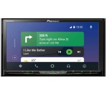 Pioneer AVH-Z9200DAB-AN 2-DIN multimediju atskaņotājs, izvelkams ClearType skārienjūtīgais ekrāns, viedtālruņa savienojums, Apple Car Play, Android Car, Bluetooth, 13 joslu grafiskais ekvalaizeris, ietver DAB antenu