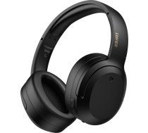 Edifier W820NB Plus austiņas ar hibrīda aktīvo trokšņu slāpēšanu - LDAC kodeks - augstas izšķirtspējas bezvadu un vadu audio - ātrās uzlādes funkcija - 49 stundu atskaņošanas laiks - Bluetooth V5.2 - melnas krāsas