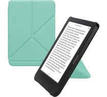 kwmobile Korpuss saderīgs ar Kobo Clara BW/Clara Colour/Tolino Shine (5) / Shine Colour Case - Mākslīgās ādas korpuss - aizsargvāciņš e-lasītāja vāciņam - Mint Green