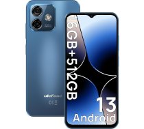 Ulefone Note 16 Pro (16GB + 512GB) viedtālrunis bez līguma, 50MP + 8MP kamera Android 13 mobilais tālrunis Octa Core 6,52 collu HD+ 4400mAh, 4G Dual SIM mobilais tālrunis bez līguma Pirkstu nospieduma Face ID