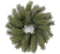 Kunstpflanzen-discount.com Ziemassvētku vainagi ar 40 PE egļu zariem, diametrs 40 cm, mākslīgais Ziemassvētku vainags, egļu vainags, augstas kvalitātes Adventes vainags