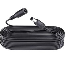 10 metru līdzstrāvas pagarinātājs 5,5 mm x 2,1 mm universāls līdzstrāvas 12 voltu barošanas pagarinātājs drošības kamerām, LED lentēm, CCTV IP novērošanai, DC12 voltu barošanas avotam vai lādētājam