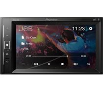 Pioneer DMH-A240DAB 2-DIN multimediju atskaņotājs, īsa uzstādīšana, 6,2 collu skārienekrāns, viedtālruņa savienojums, DAB/DAB+ digitālais radio, Bluetooth, 13 joslu grafiskais ekvalaizeris
