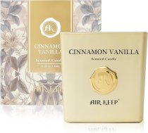 Airkeep Candle aromātiskā svece "Cinnamon Vanilla", 460 g, ar ilgu degšanas laiku līdz 94 stundām, dāvanu svece vīriešiem un sievietēm