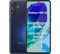 Samsung Galaxy M55 5G 8GB/128GB tumši zils Dual SIM
